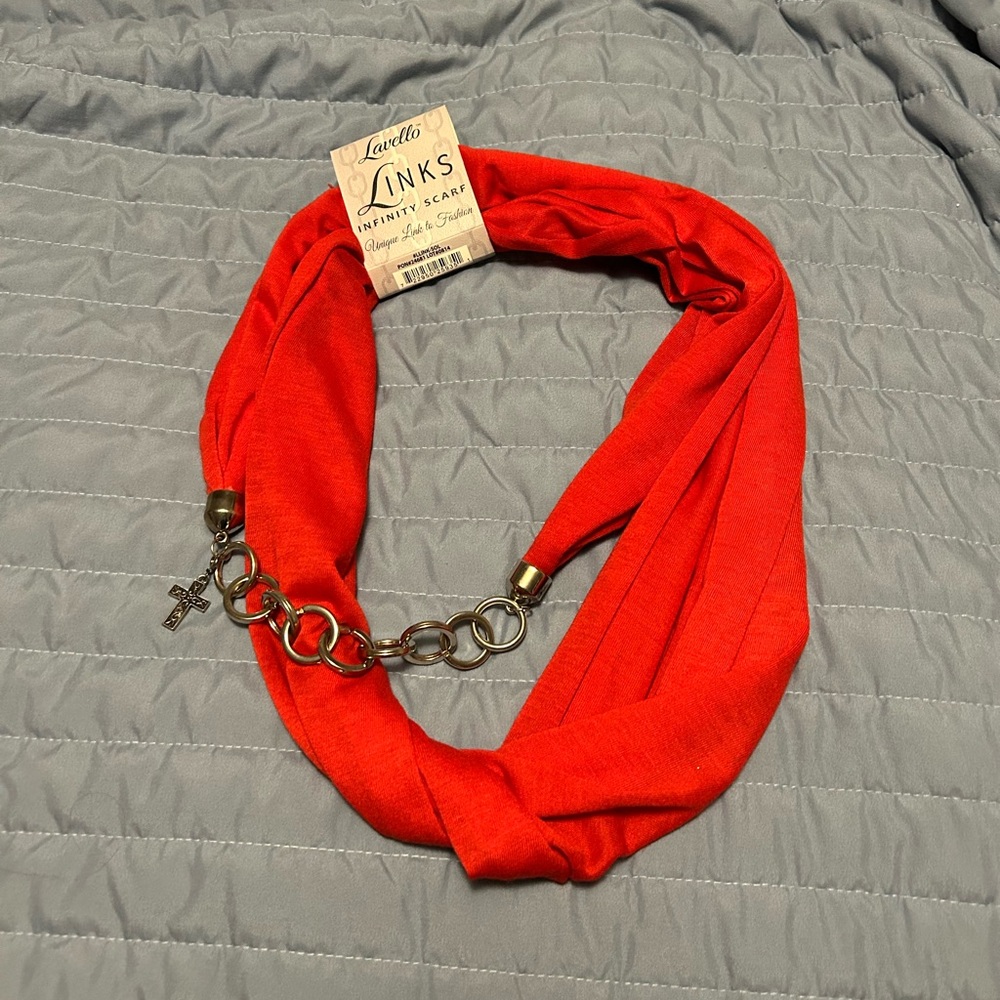 Red Infinity Scarf